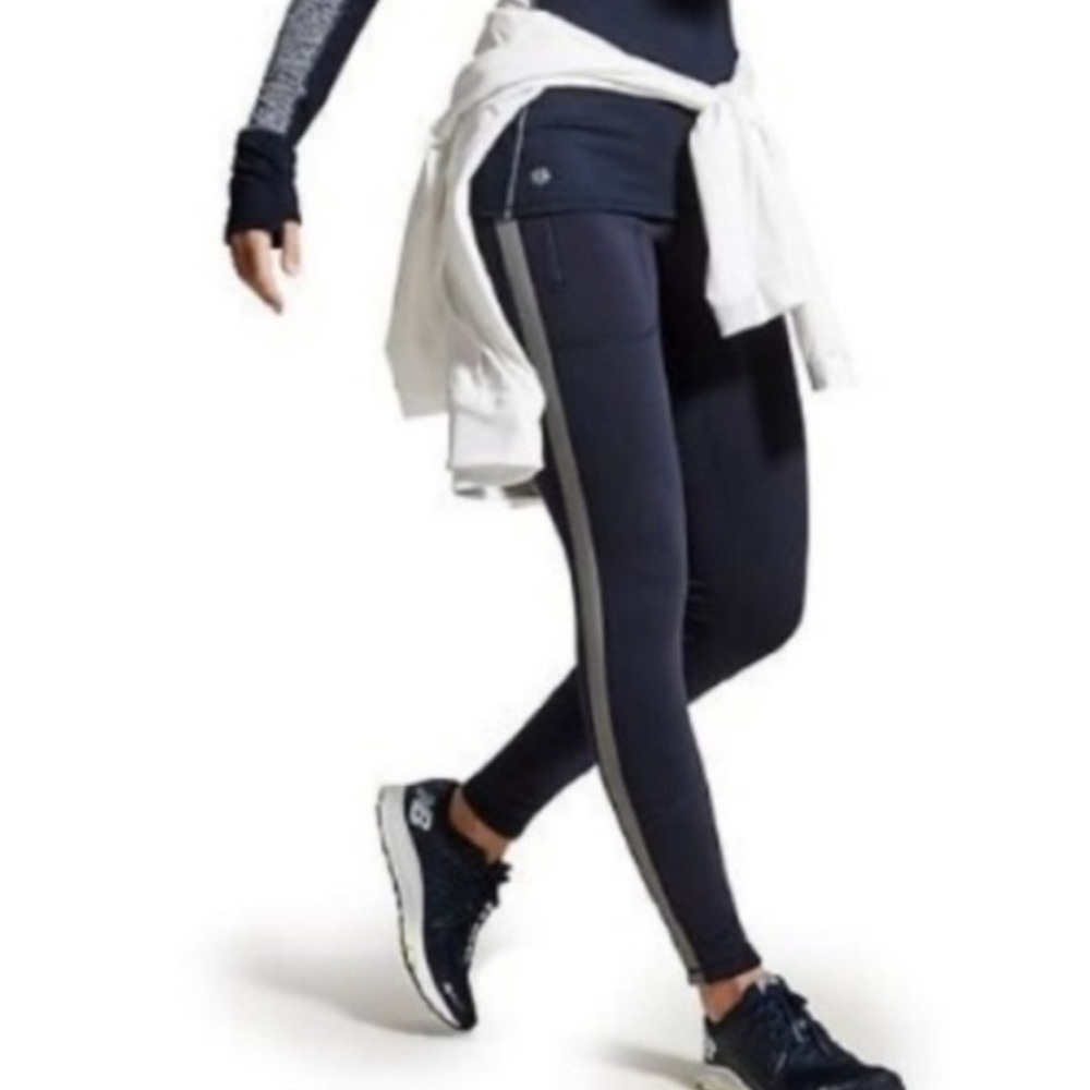 Athleta Street to Summit Fleece Lined Pants Black Outdoor Hiking Workout